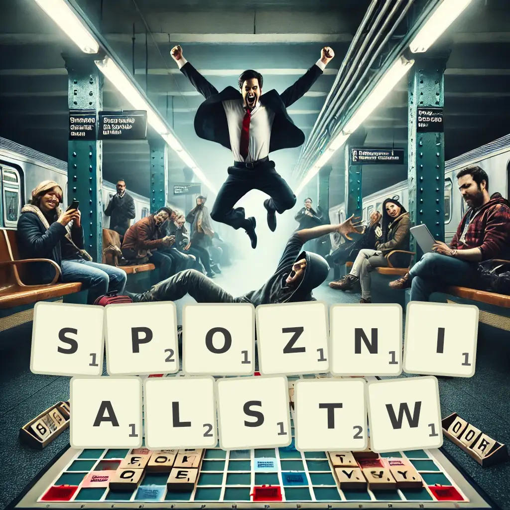 Słowa z liter SPÓŹNIALSTW