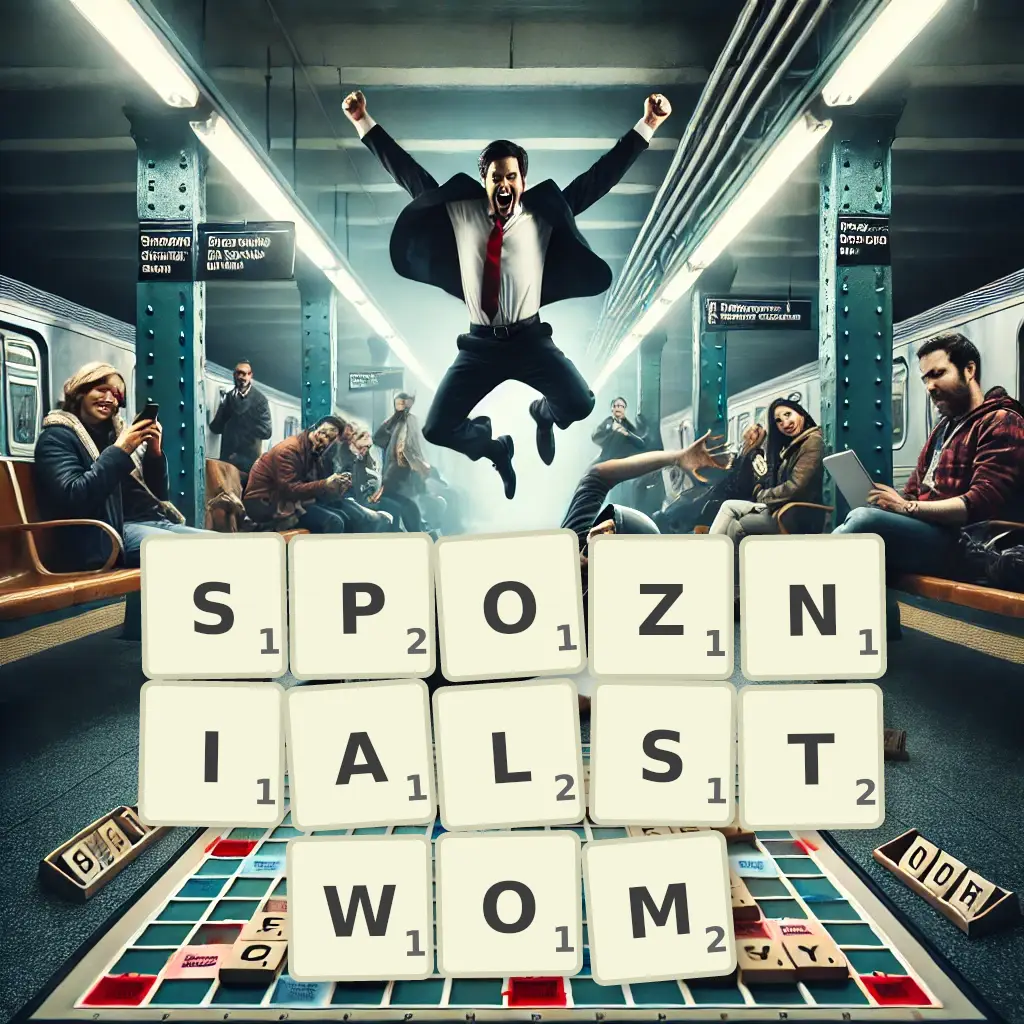 Słowa z liter SPÓŹNIALSTWOM