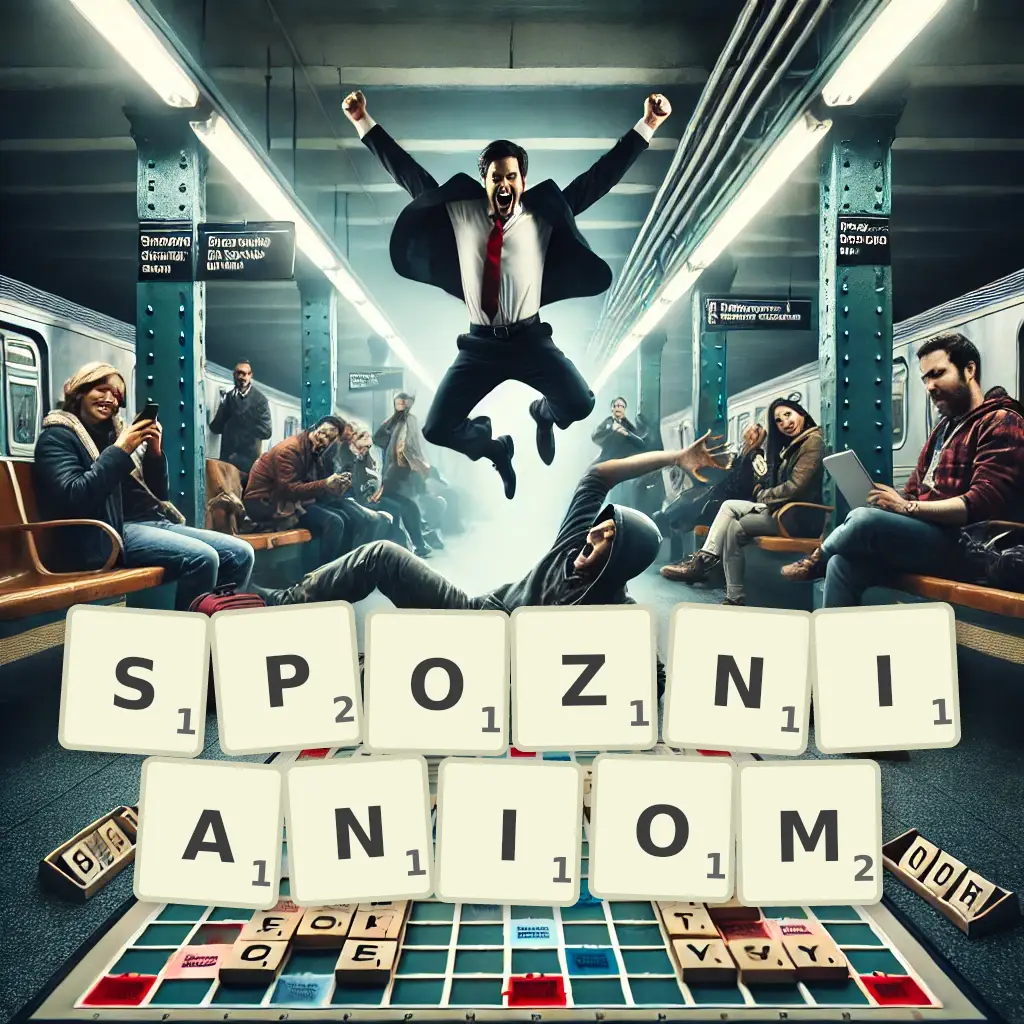 Słowa z liter SPÓŹNIANIOM
