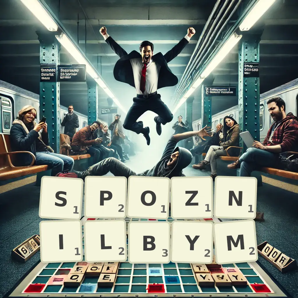 Słowa z liter SPÓŹNIŁBYM