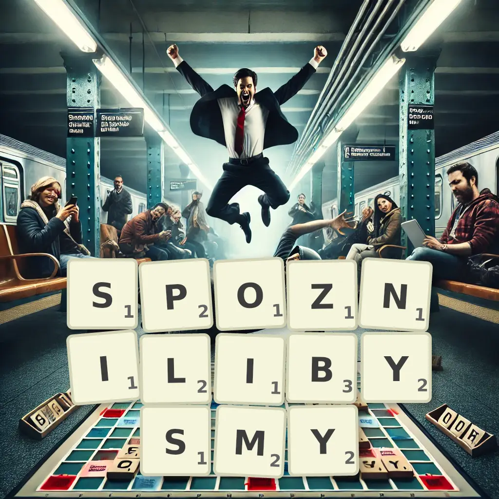 Słowa z liter SPÓŹNILIBYŚMY