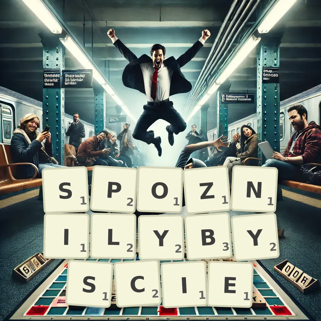 Słowa z liter SPÓŹNIŁYBYŚCIE