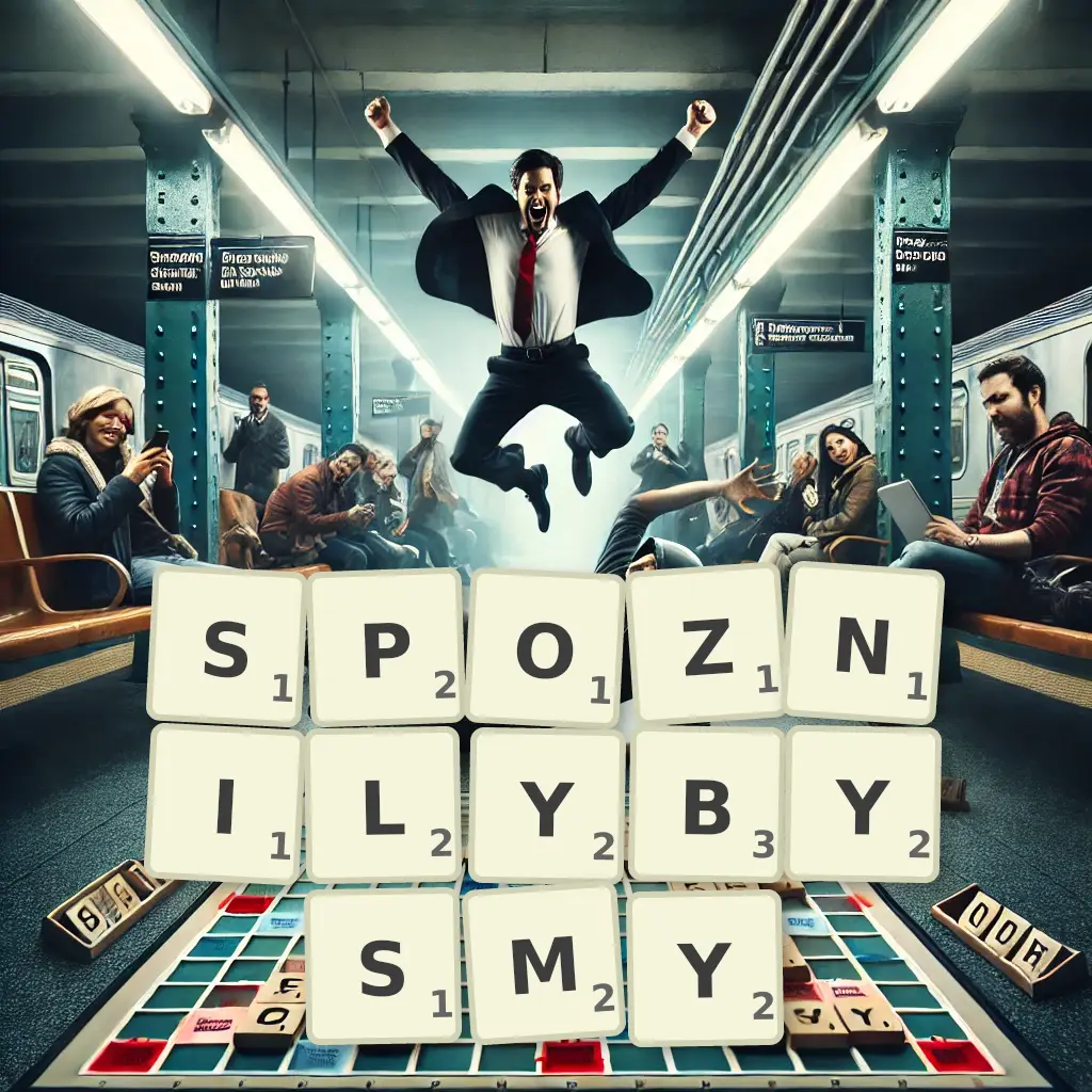 Słowa z liter SPÓŹNIŁYBYŚMY