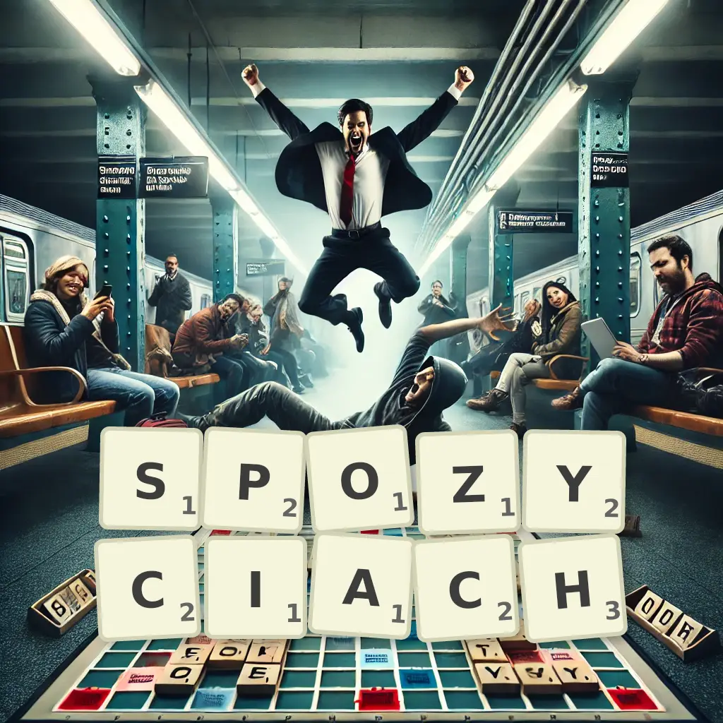 Słowa z liter SPOŻYCIACH