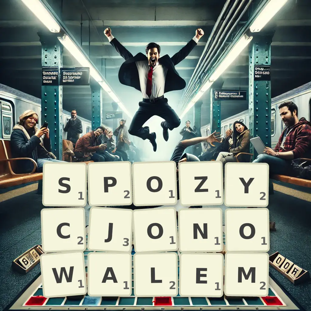 Słowa z liter SPOZYCJONOWAŁEM
