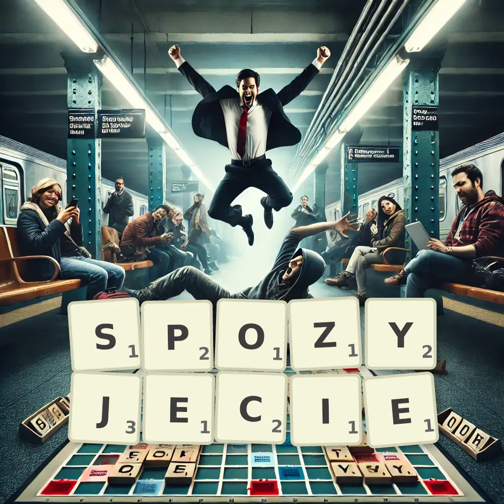 Słowa z liter SPOŻYJECIE