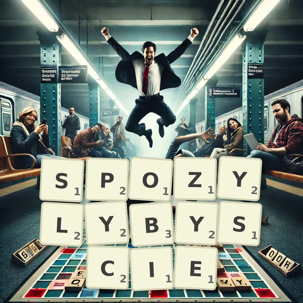 Słowa z liter SPOŻYŁYBYŚCIE