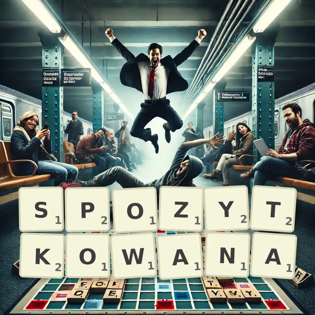 Słowa z liter SPOŻYTKOWANĄ