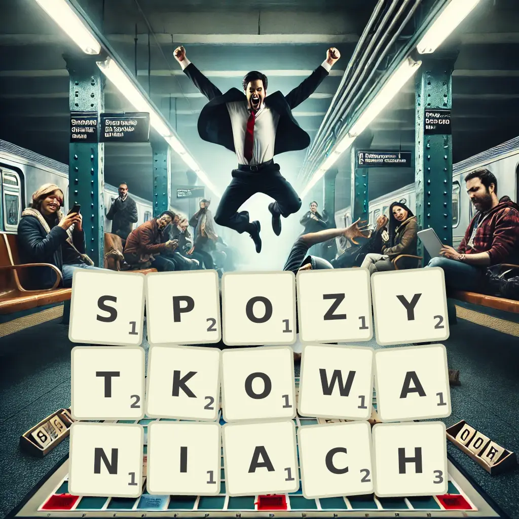 Słowa z liter SPOŻYTKOWANIACH