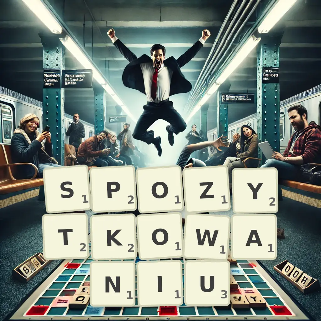 Słowa z liter SPOŻYTKOWANIU