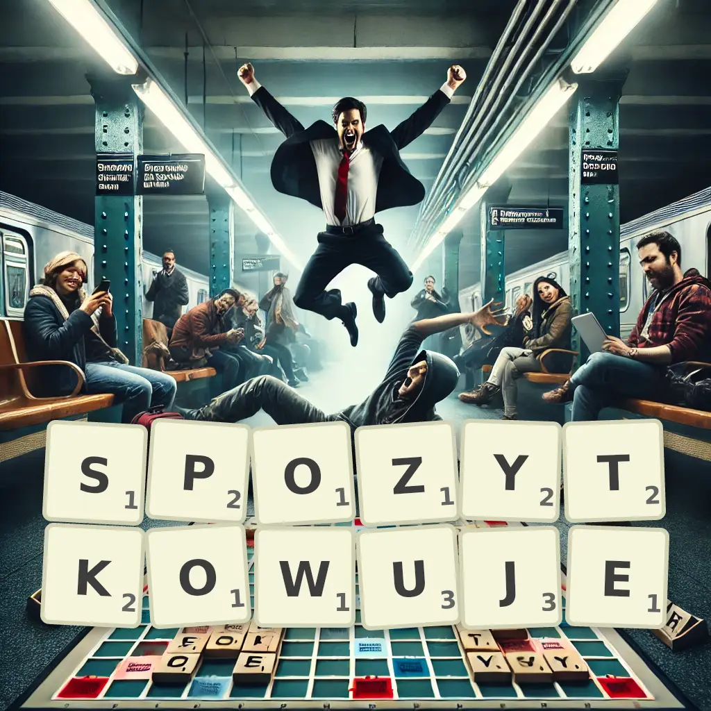 Słowa z liter SPOŻYTKOWUJE