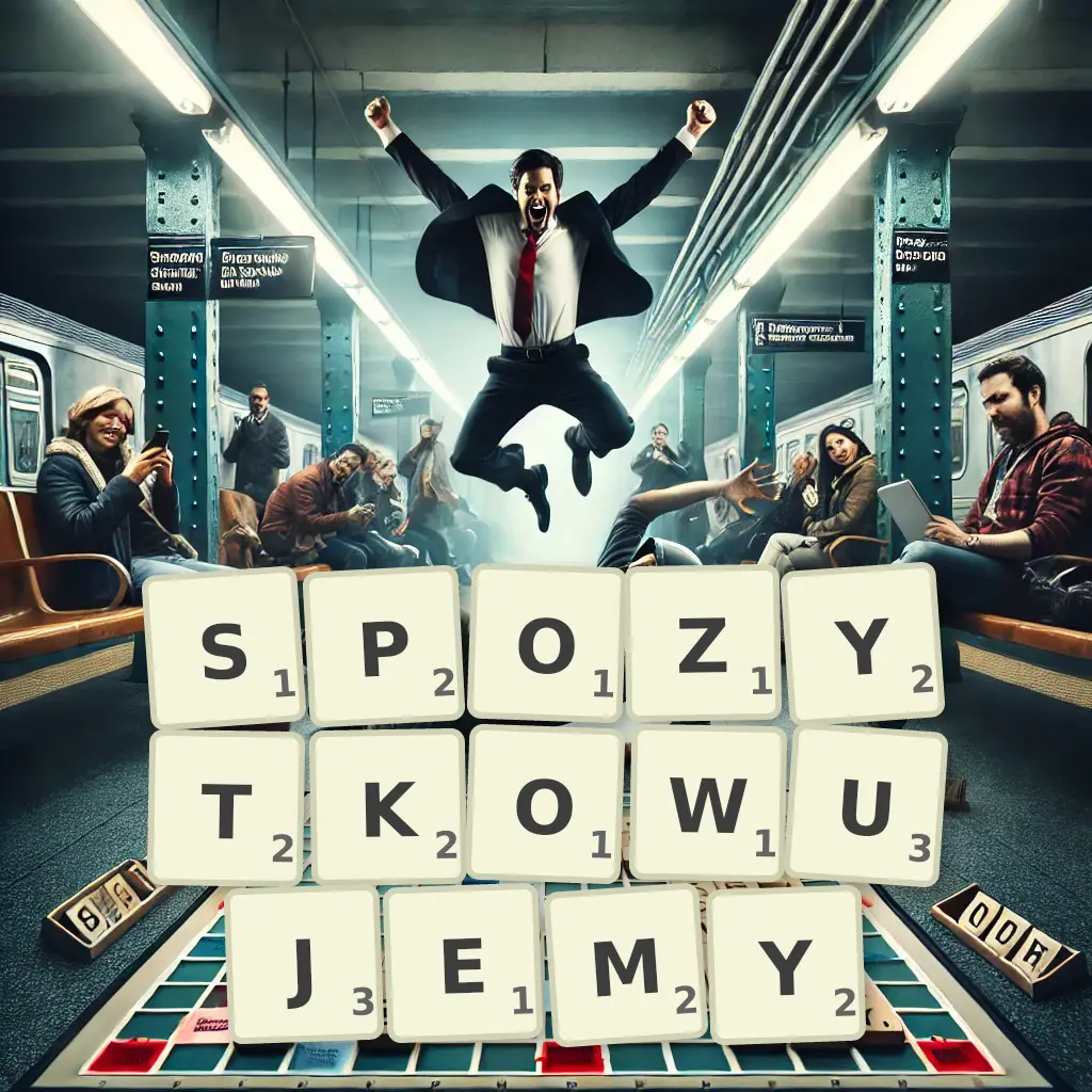 Słowa z liter SPOŻYTKOWUJEMY