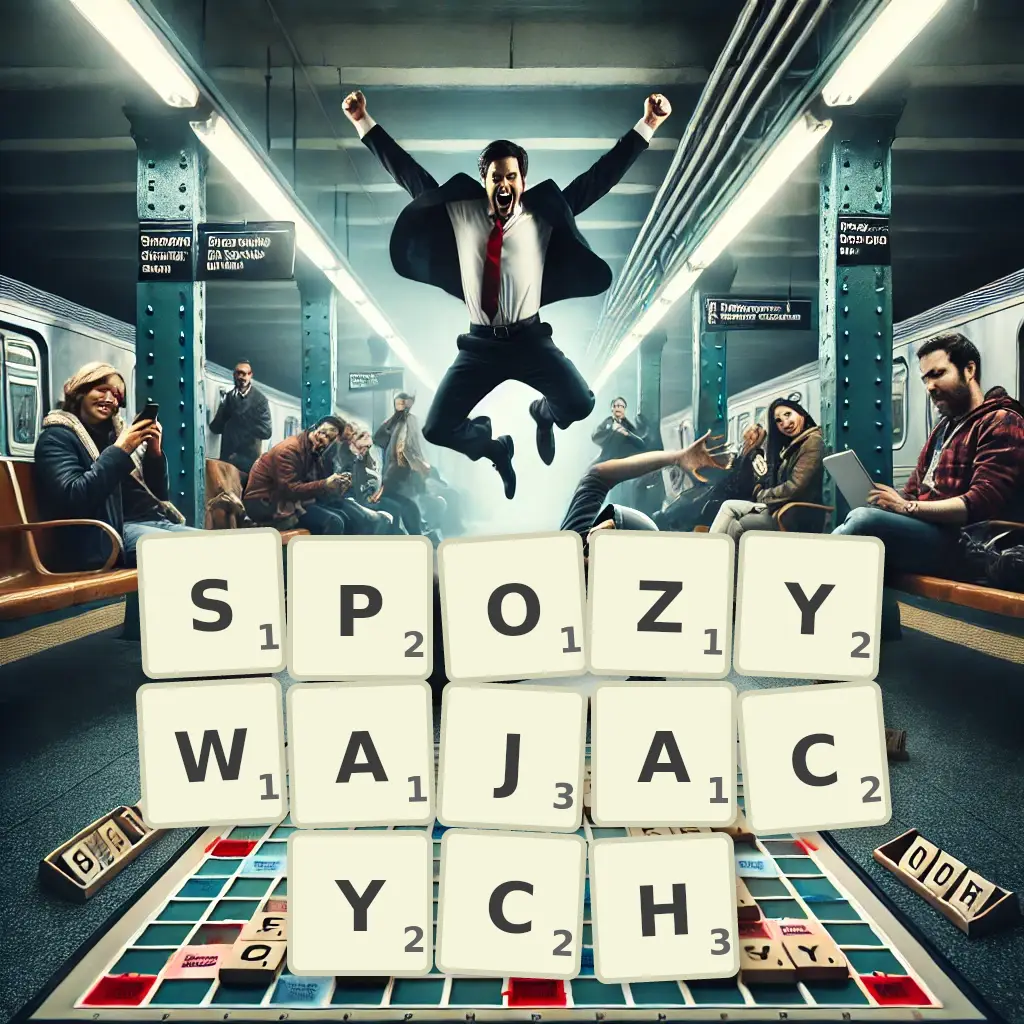 Słowa z liter SPOŻYWAJĄCYCH