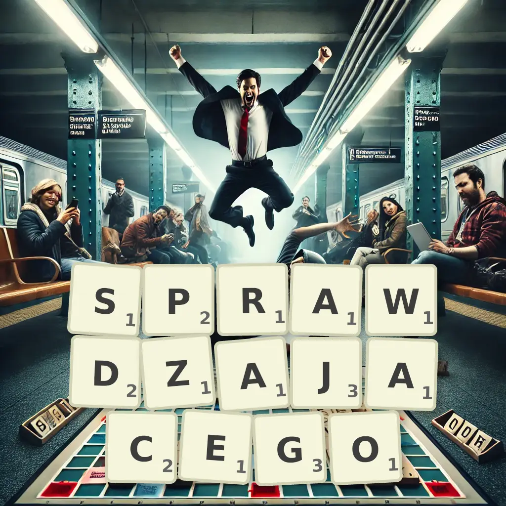 Słowa z liter SPRAWDZAJĄCEGO