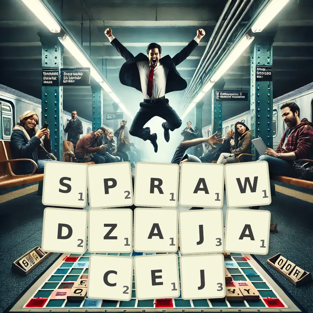 Słowa z liter SPRAWDZAJĄCEJ