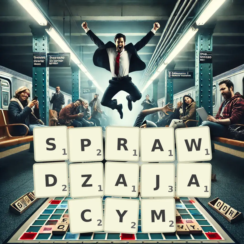 Słowa z liter SPRAWDZAJĄCYM