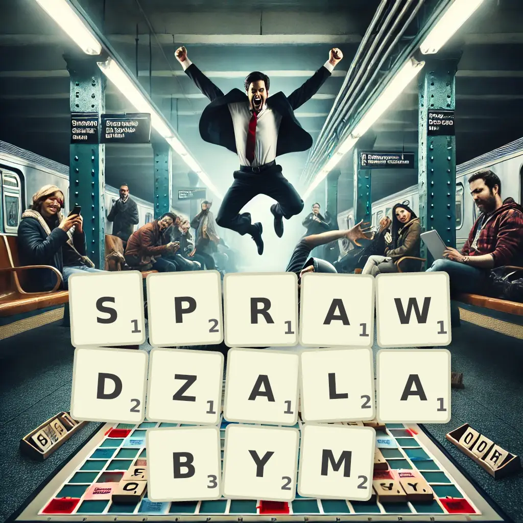 Słowa z liter SPRAWDZAŁABYM