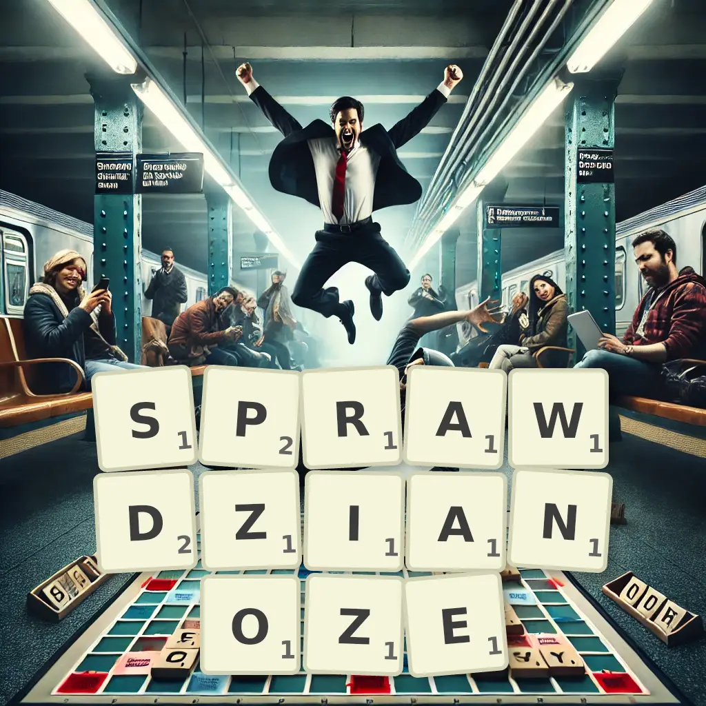 Słowa z liter SPRAWDZIANOZĘ