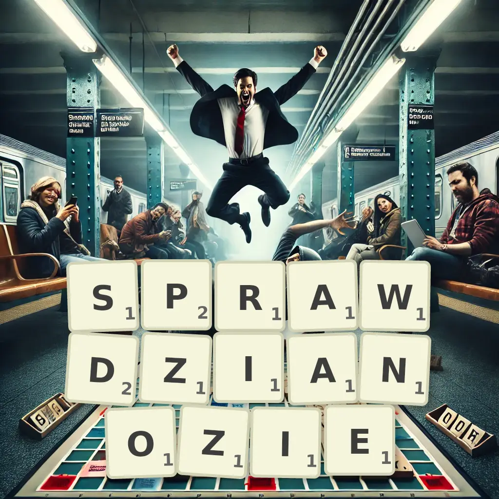 Słowa z liter SPRAWDZIANOZIE