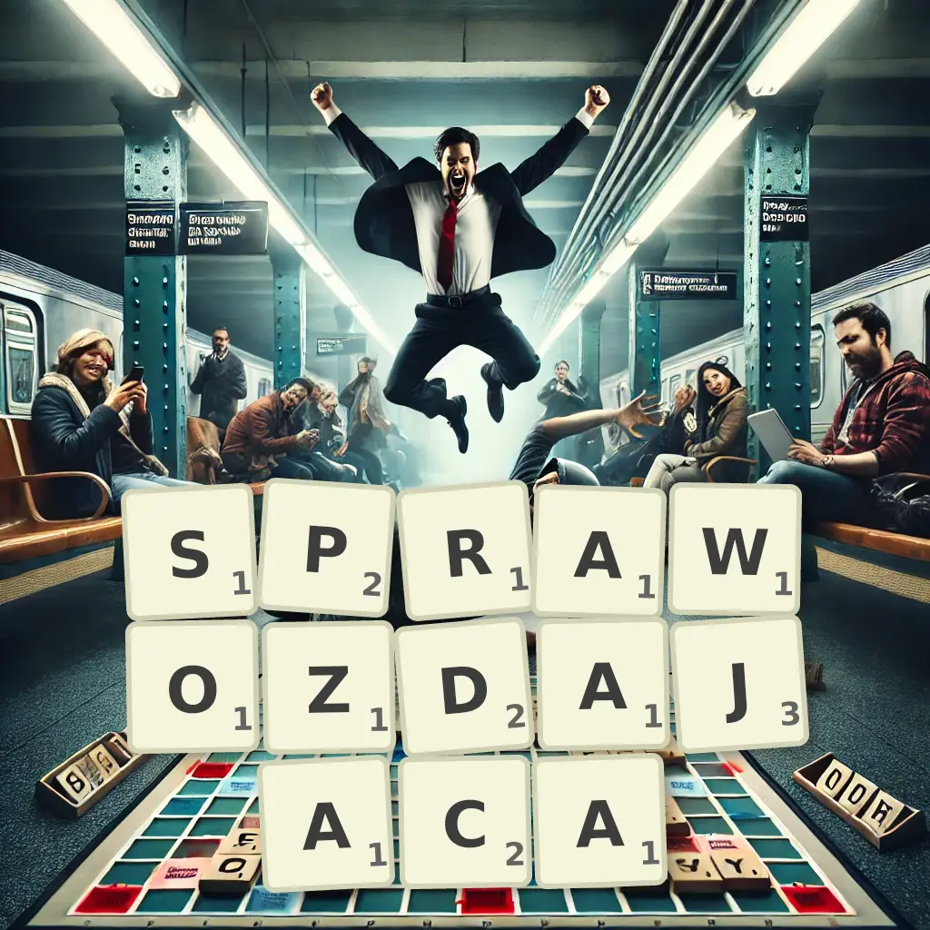 Słowa z liter SPRAWOZDAJĄCĄ