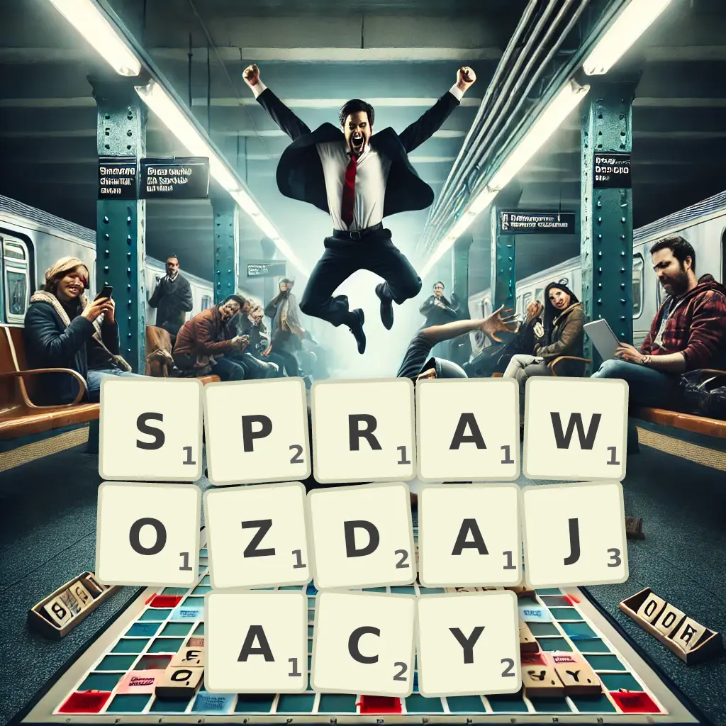 Słowa z liter SPRAWOZDAJĄCY