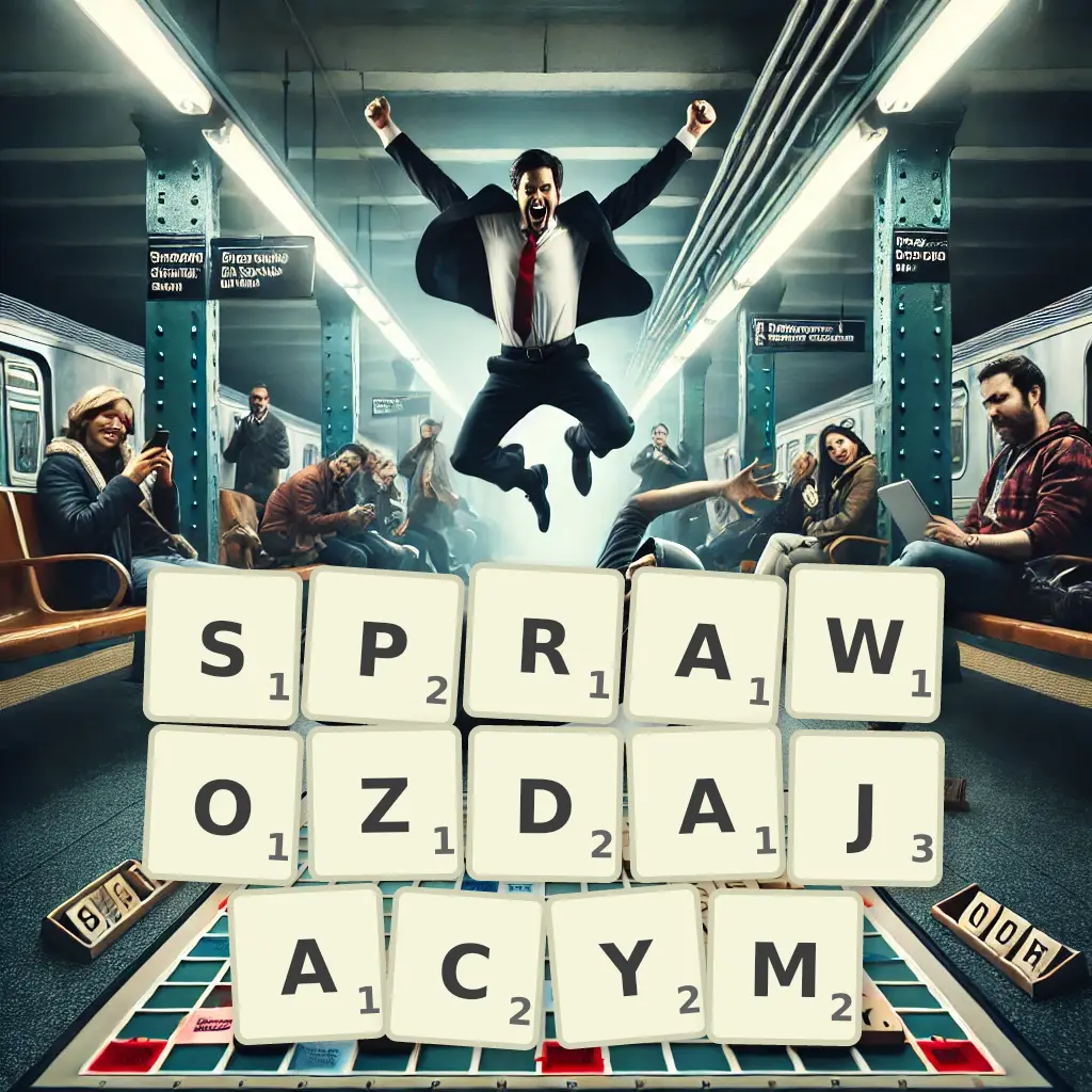 Słowa z liter SPRAWOZDAJĄCYM