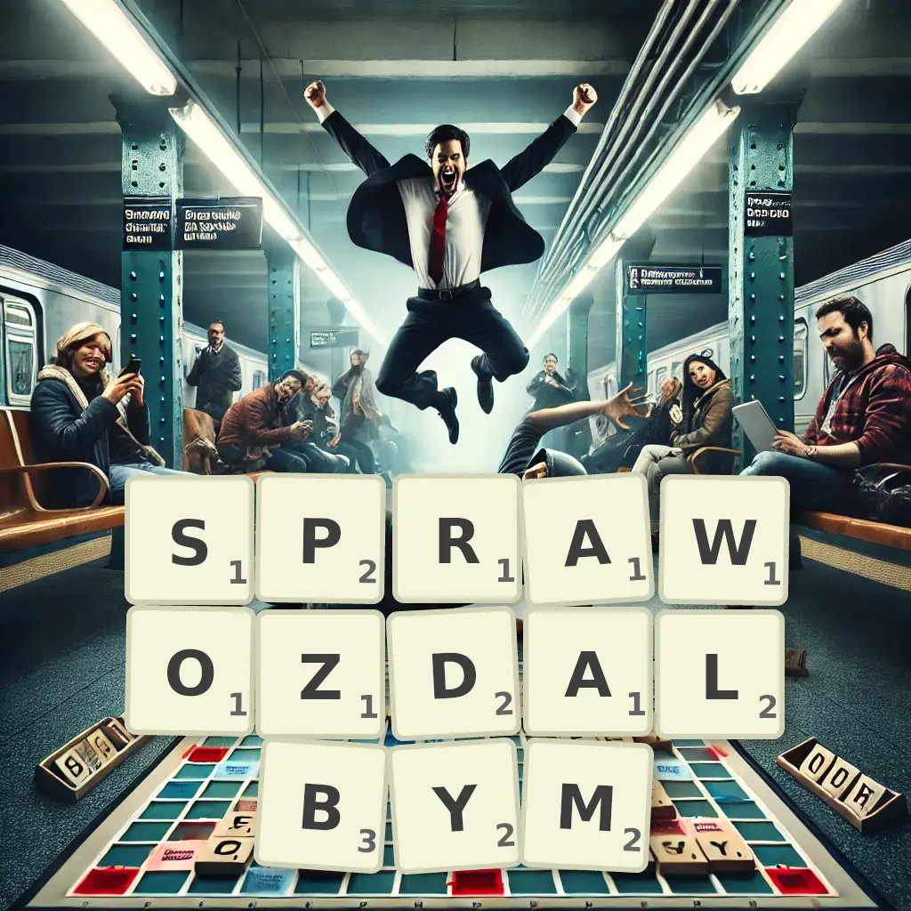 Słowa z liter SPRAWOZDAŁBYM