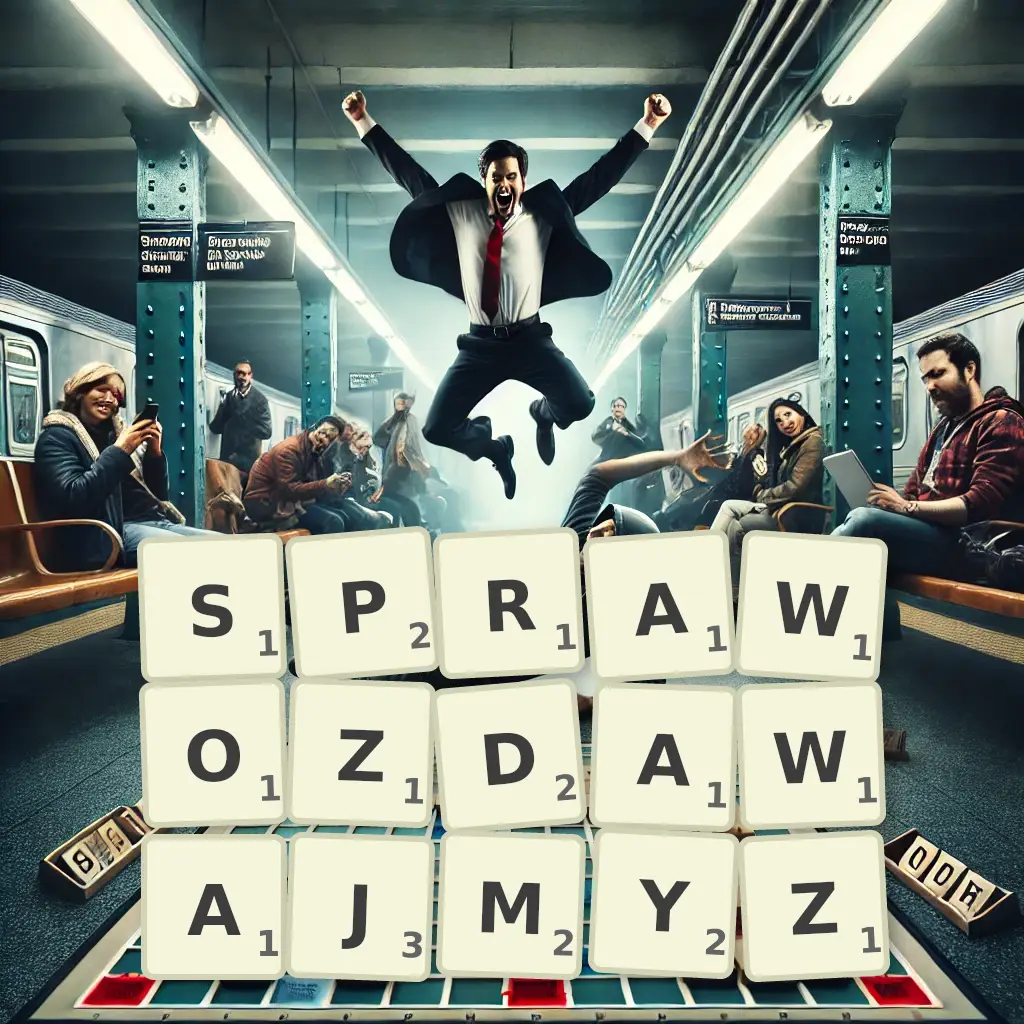 Słowa z liter SPRAWOZDAWAJMYŻ
