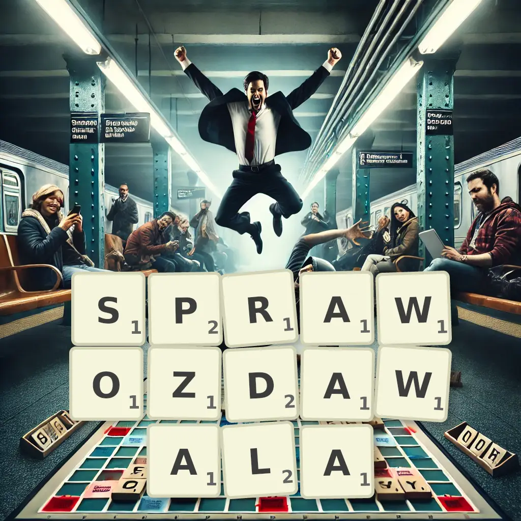 Słowa z liter SPRAWOZDAWAŁA