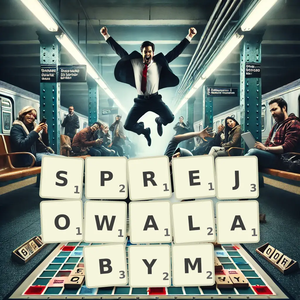 Słowa z liter SPREJOWAŁABYM