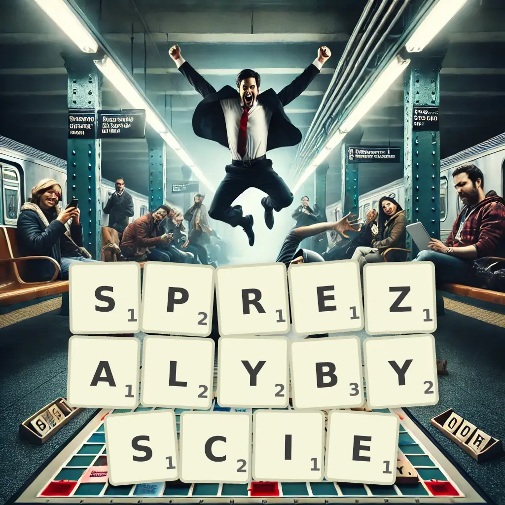 Słowa z liter SPRĘŻAŁYBYŚCIE