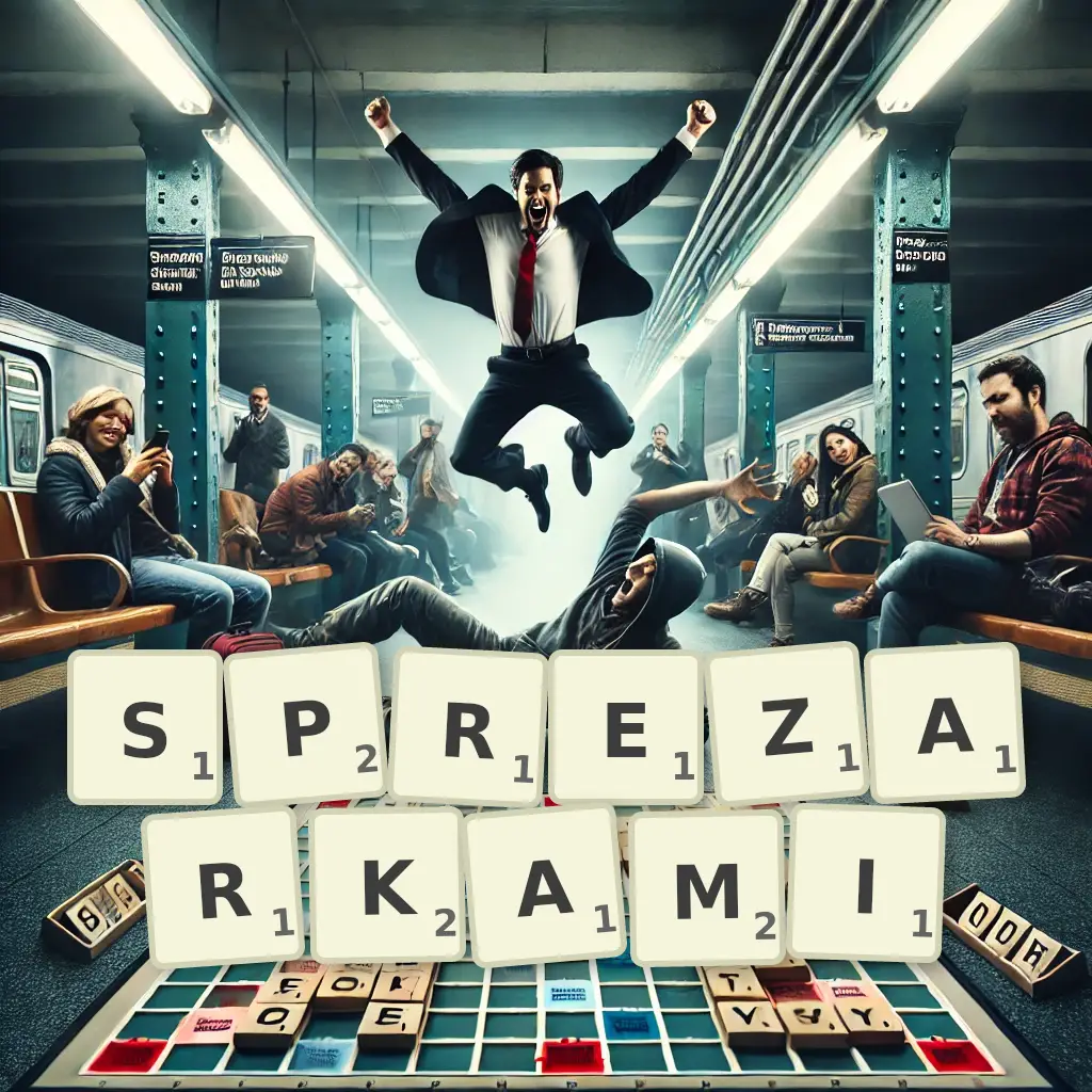 Słowa z liter SPRĘŻARKAMI