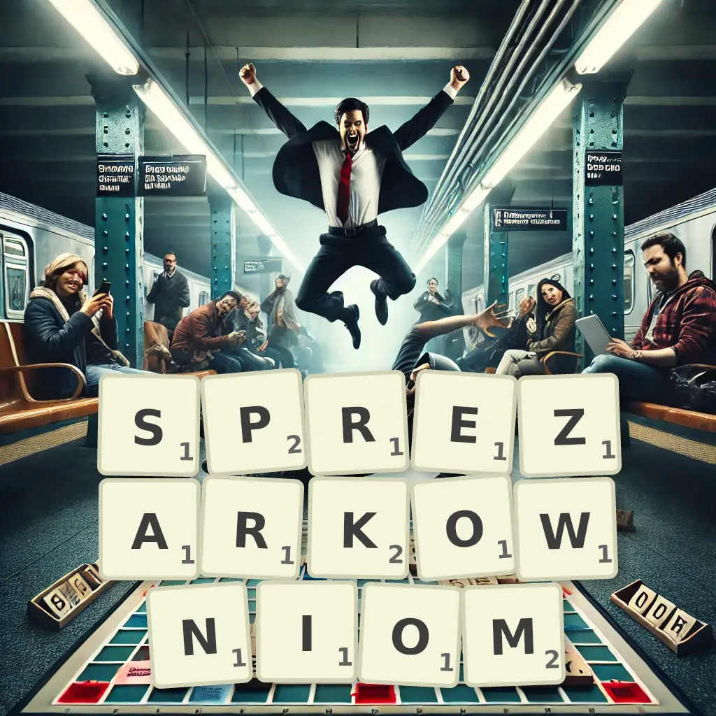 Słowa z liter SPRĘŻARKOWNIOM