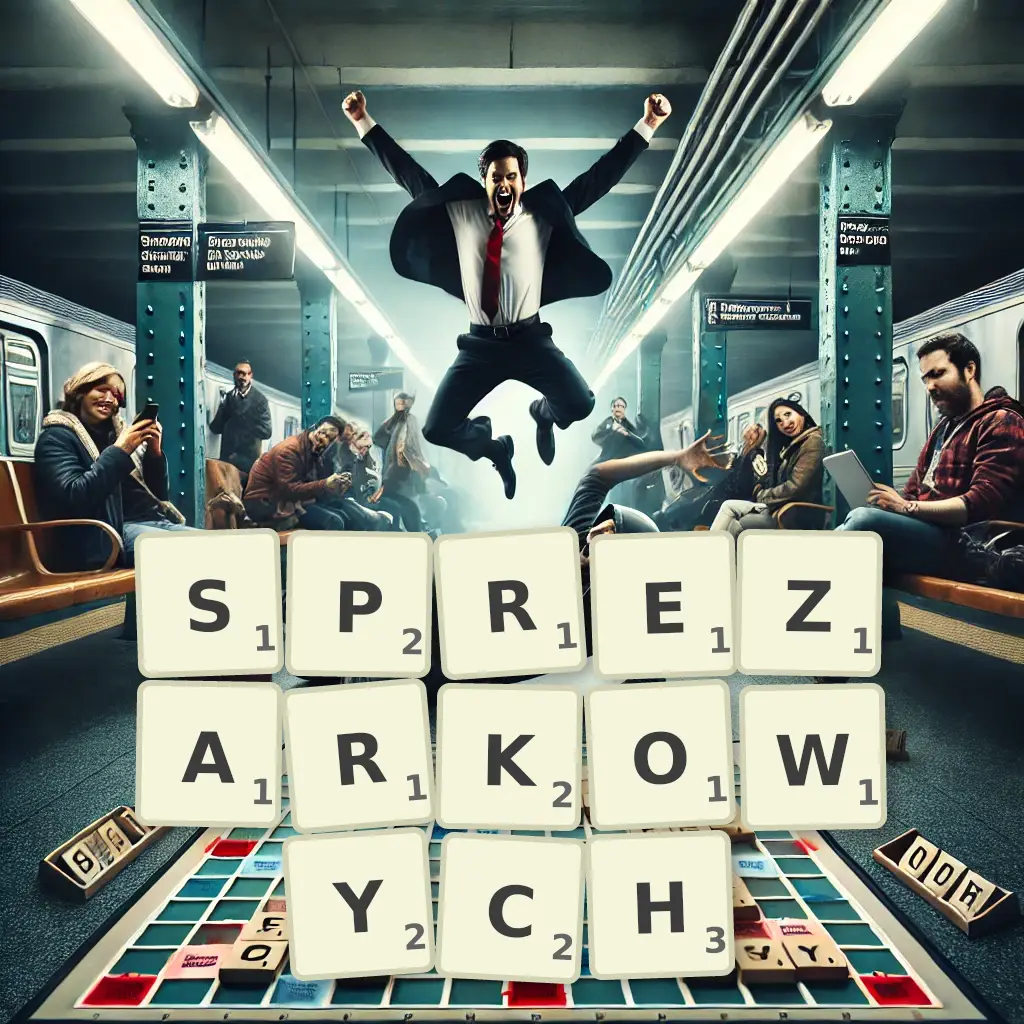 Słowa z liter SPRĘŻARKOWYCH