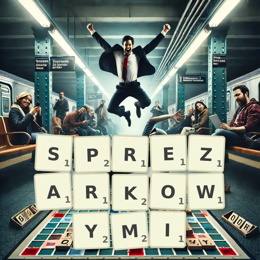 Słowa z liter SPRĘŻARKOWYMI