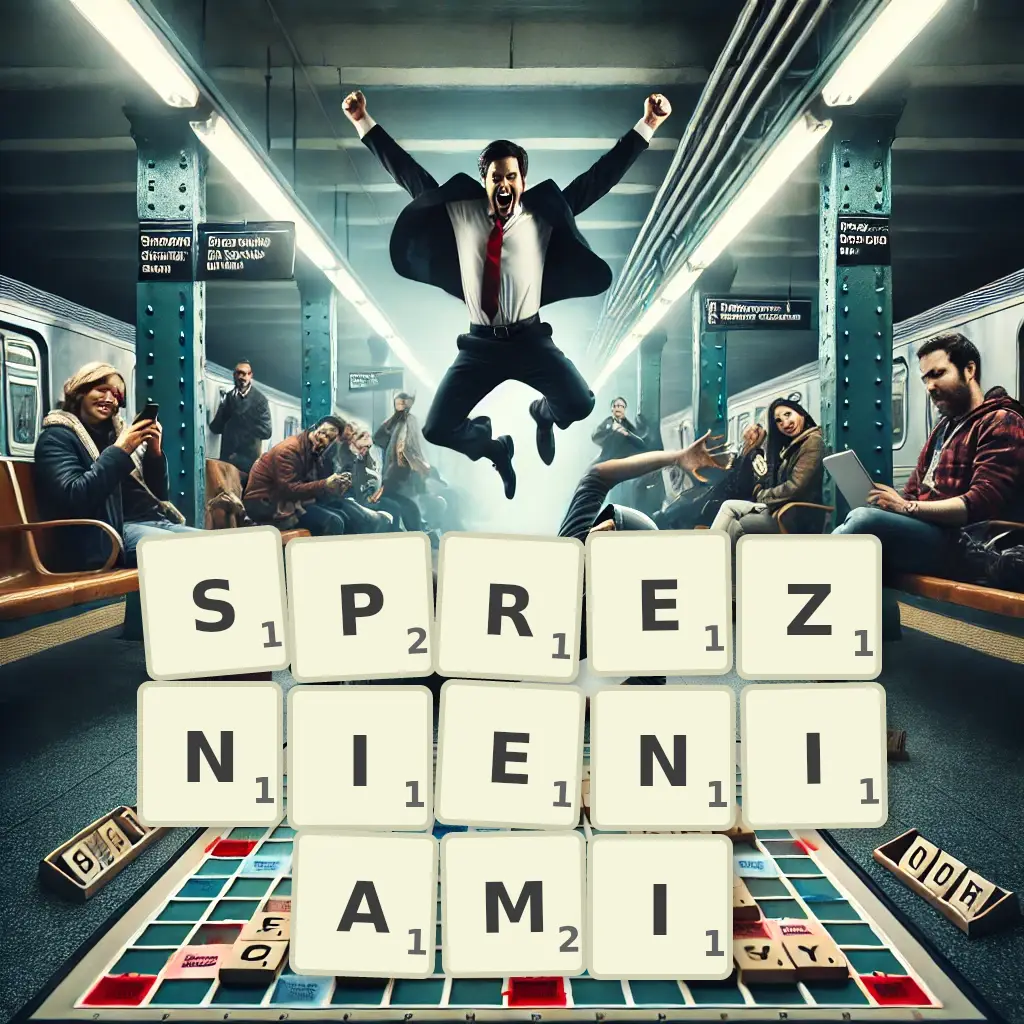 Słowa z liter SPRĘŻNIENIAMI