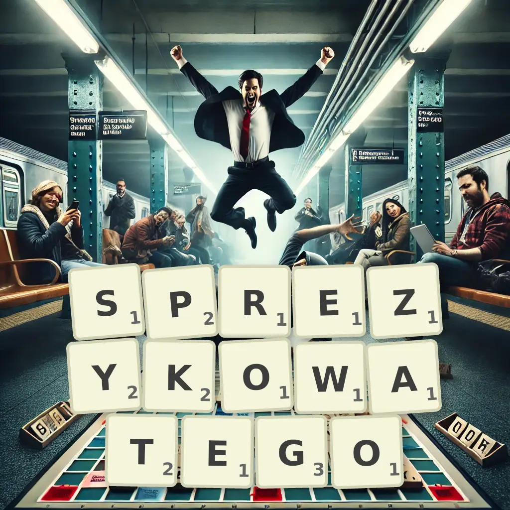 Słowa z liter SPRĘŻYKOWATEGO