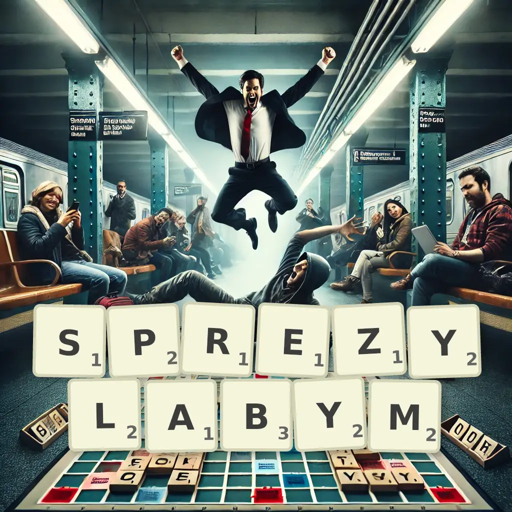 Słowa z liter SPRĘŻYŁABYM