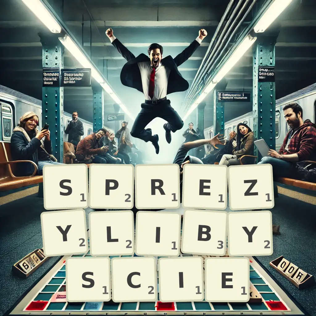 Słowa z liter SPRĘŻYLIBYŚCIE