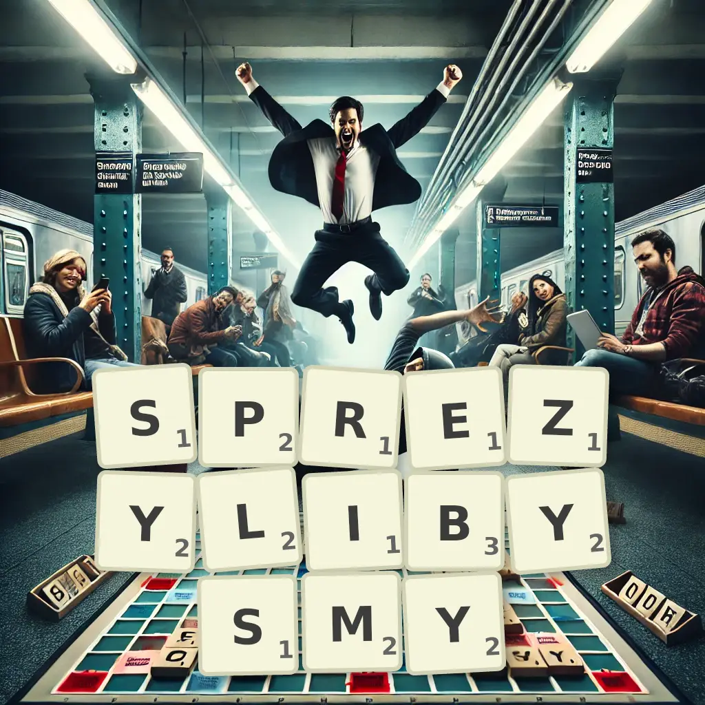 Słowa z liter SPRĘŻYLIBYŚMY
