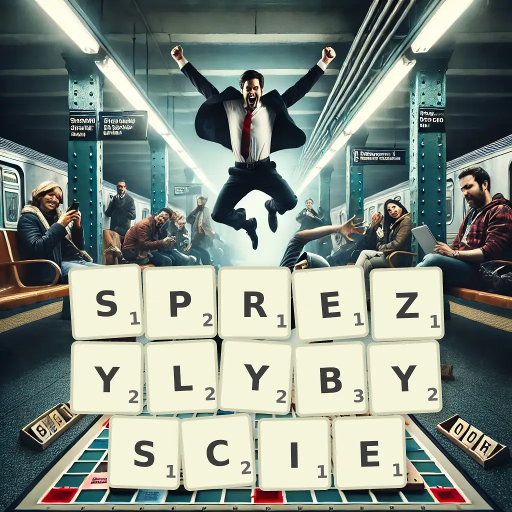 Słowa z liter SPRĘŻYŁYBYŚCIE