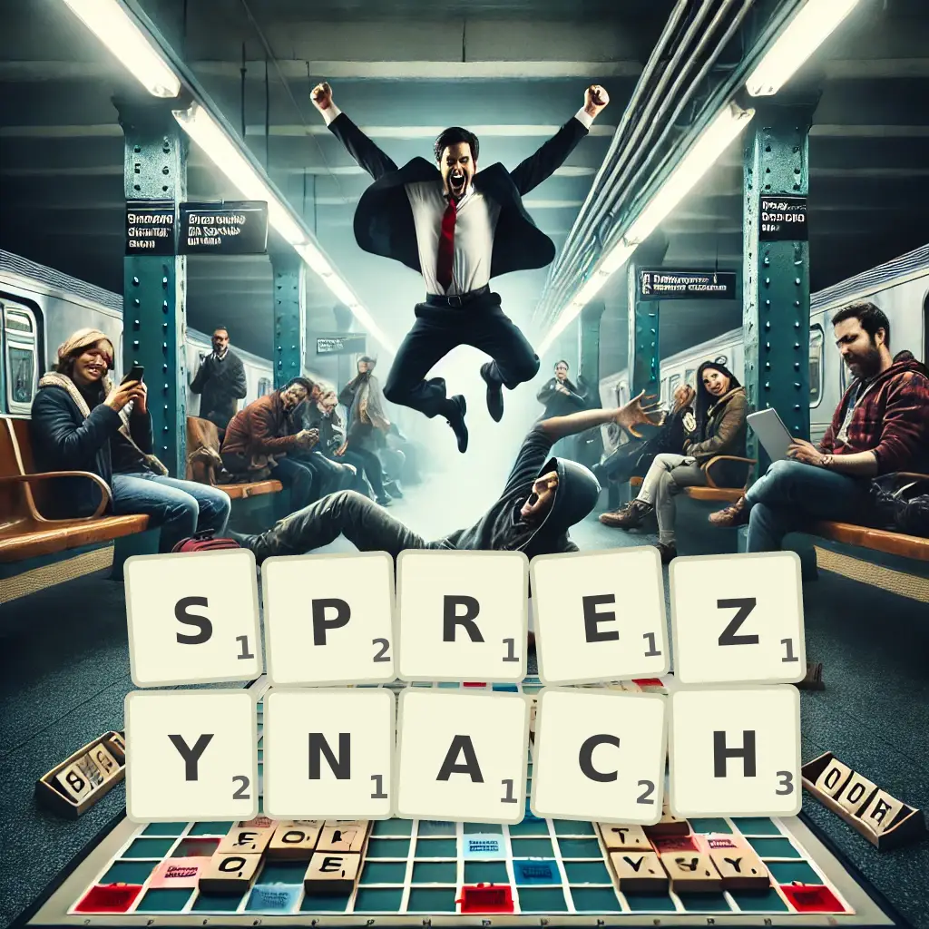Słowa z liter SPRĘŻYNACH