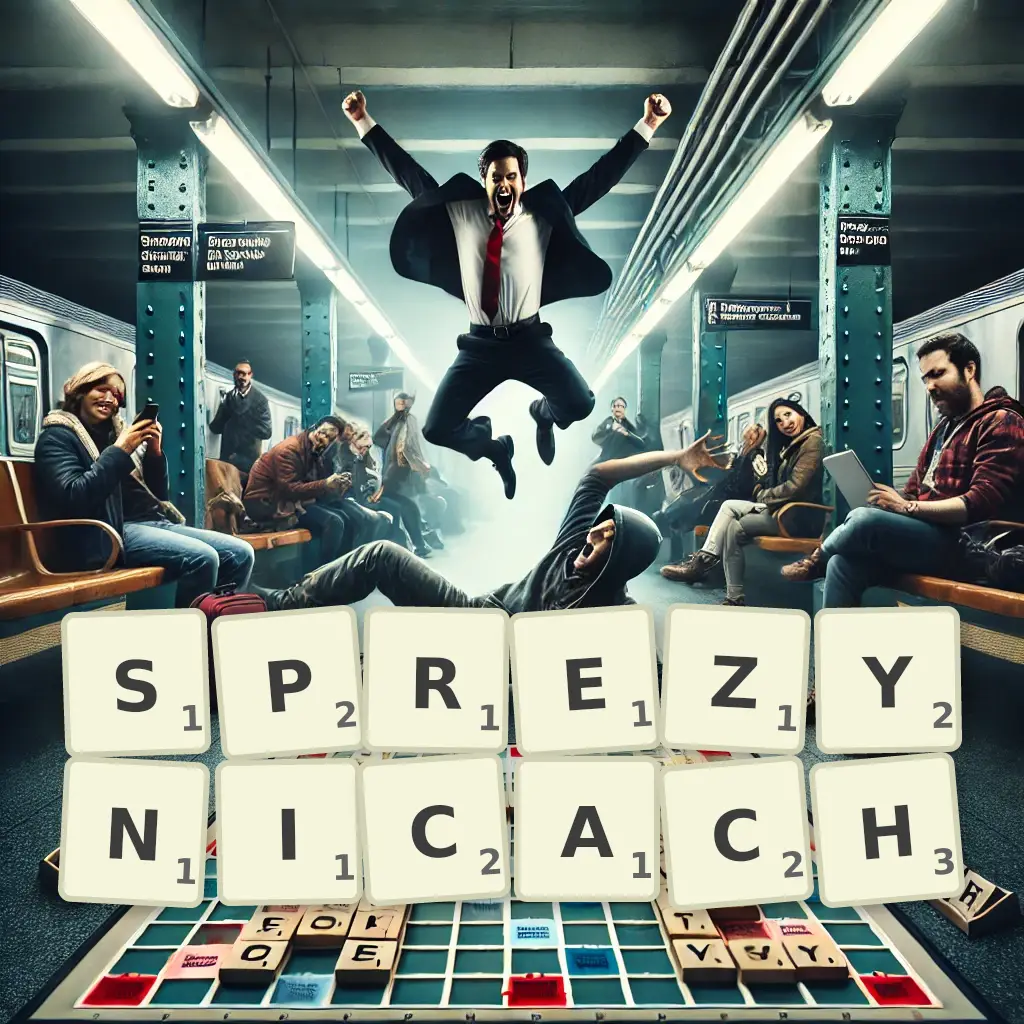 Słowa z liter SPRĘŻYNICACH