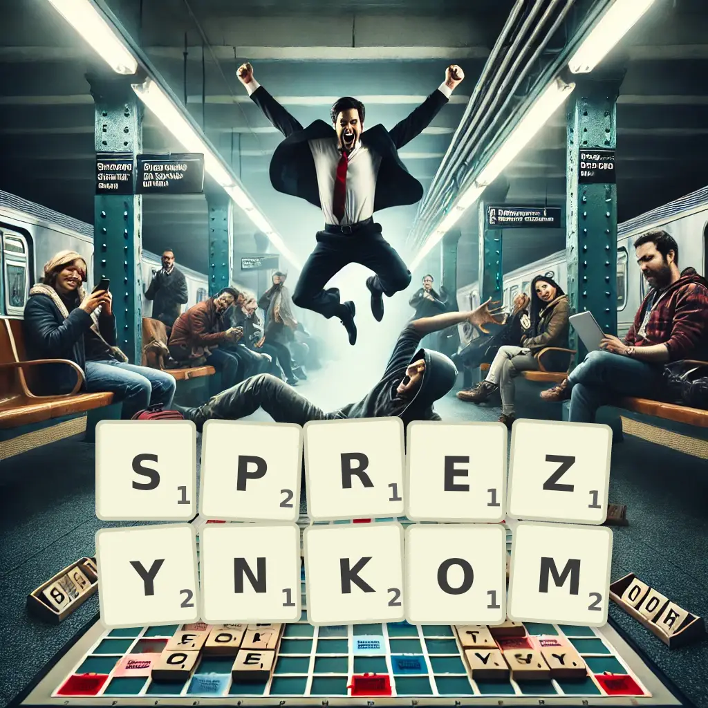 Słowa z liter SPRĘŻYNKOM