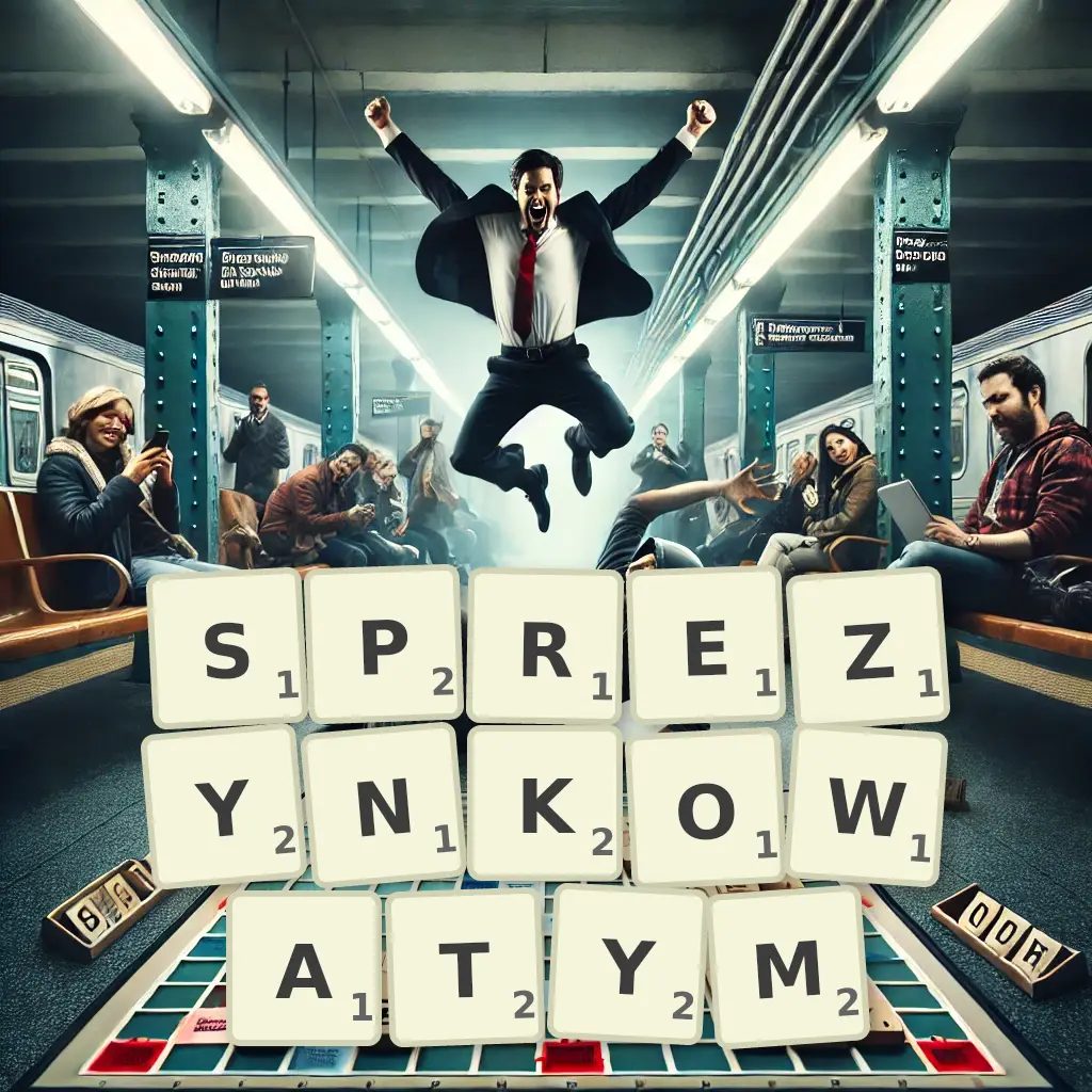 Słowa z liter SPRĘŻYNKOWATYM