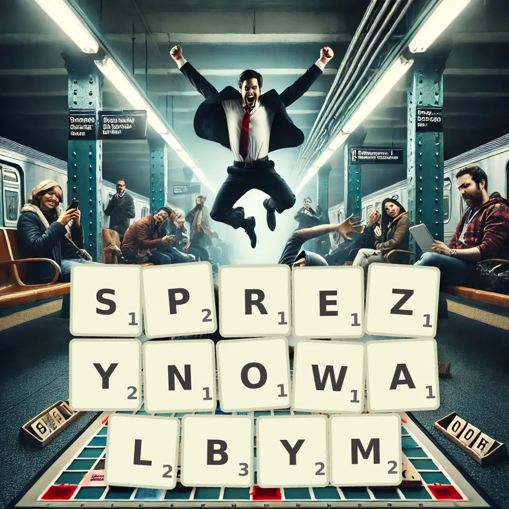 Słowa z liter SPRĘŻYNOWAŁBYM