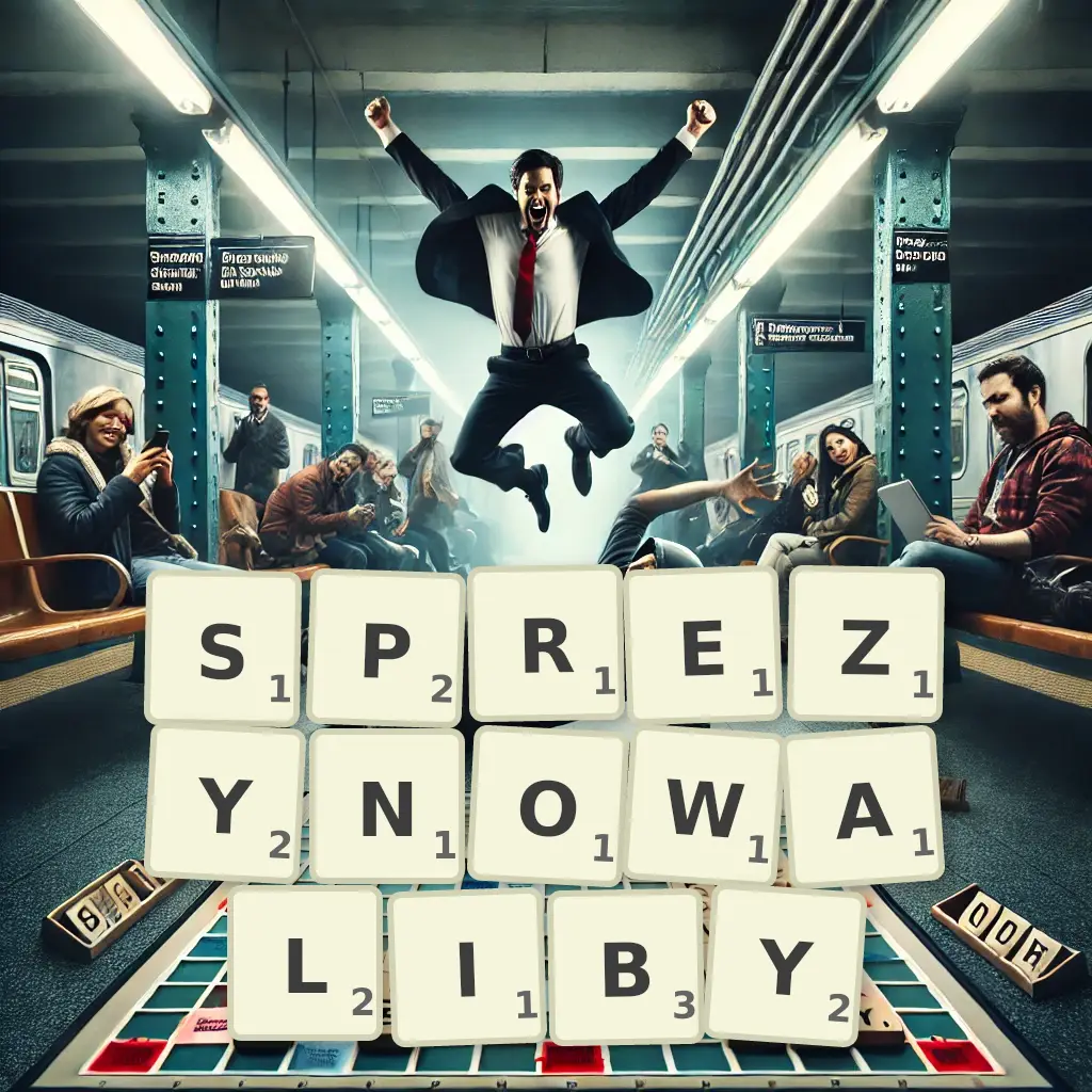 Słowa z liter SPRĘŻYNOWALIBY