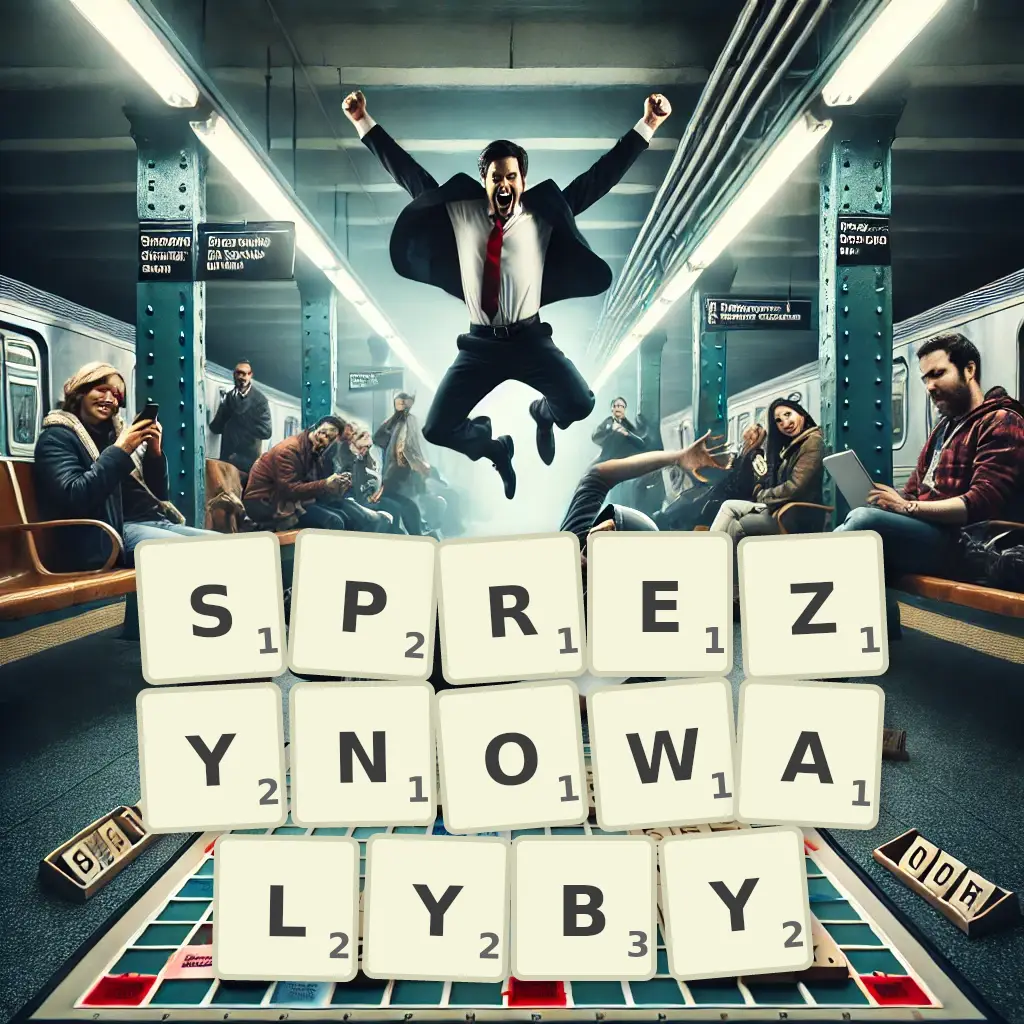 Słowa z liter SPRĘŻYNOWAŁYBY
