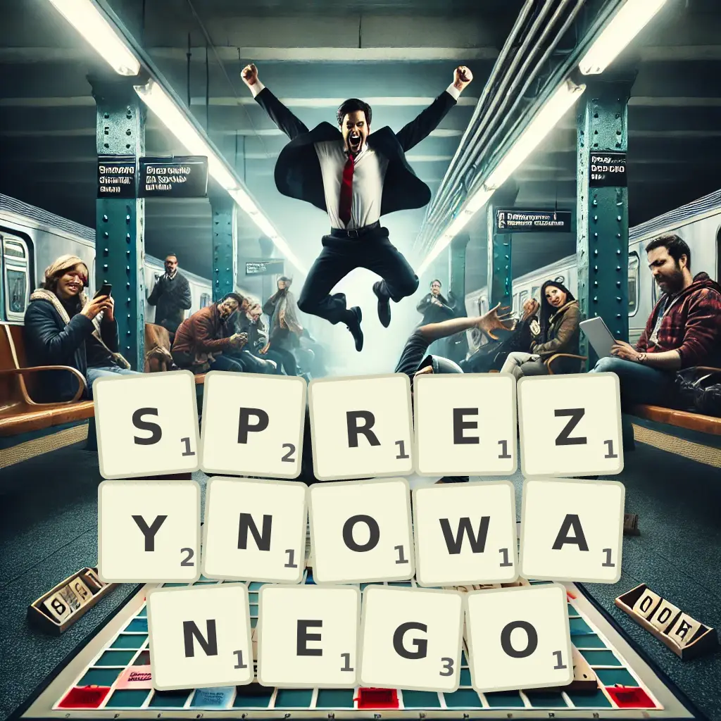 Słowa z liter SPRĘŻYNOWANEGO