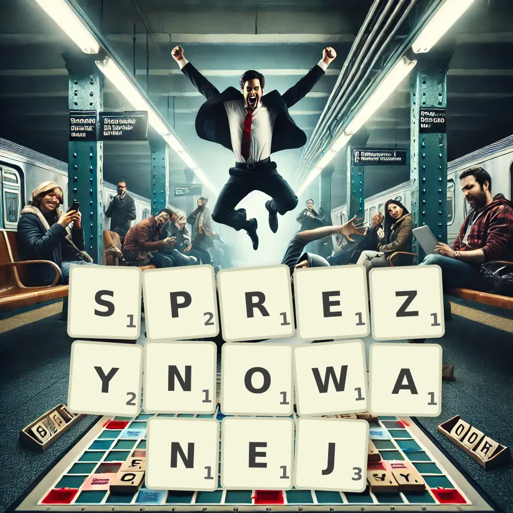 Słowa z liter SPRĘŻYNOWANEJ